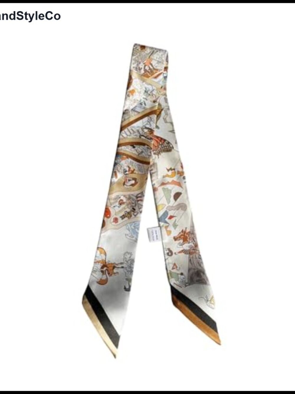 100% Mulberry Silk Skinny Scarf Hair Tie Bag Handle Wrap Neckerchief